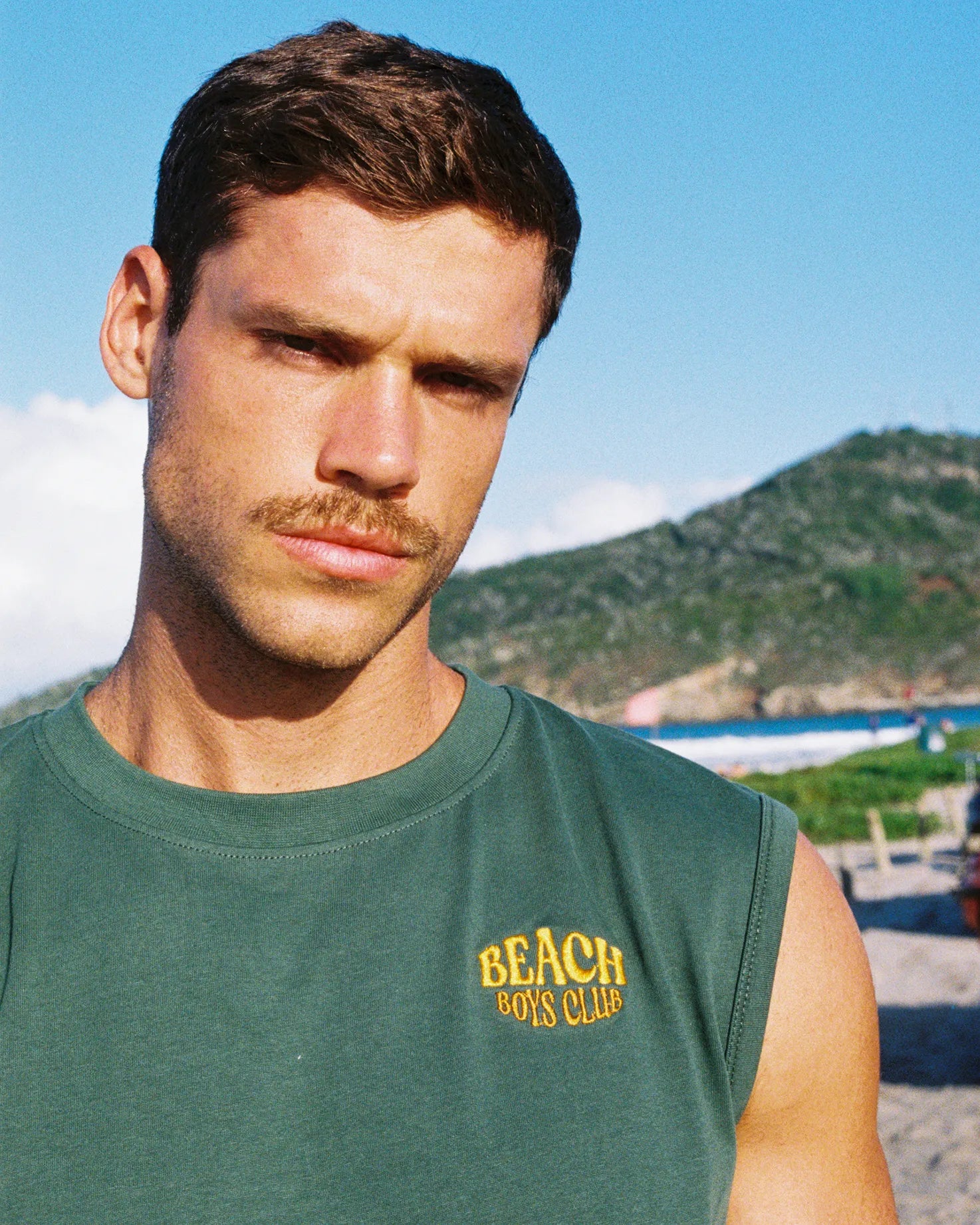 Camiseta Tank Green Coast