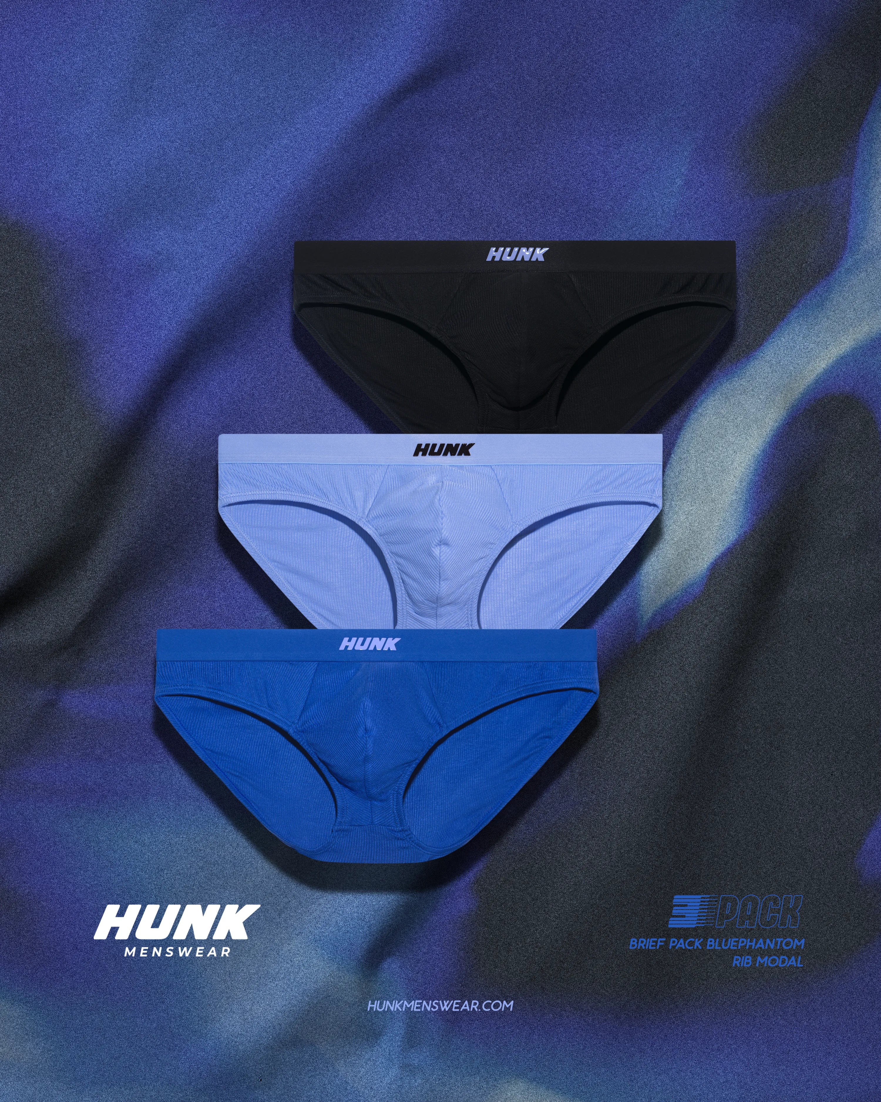 3-Pack Briefs Bluephantom