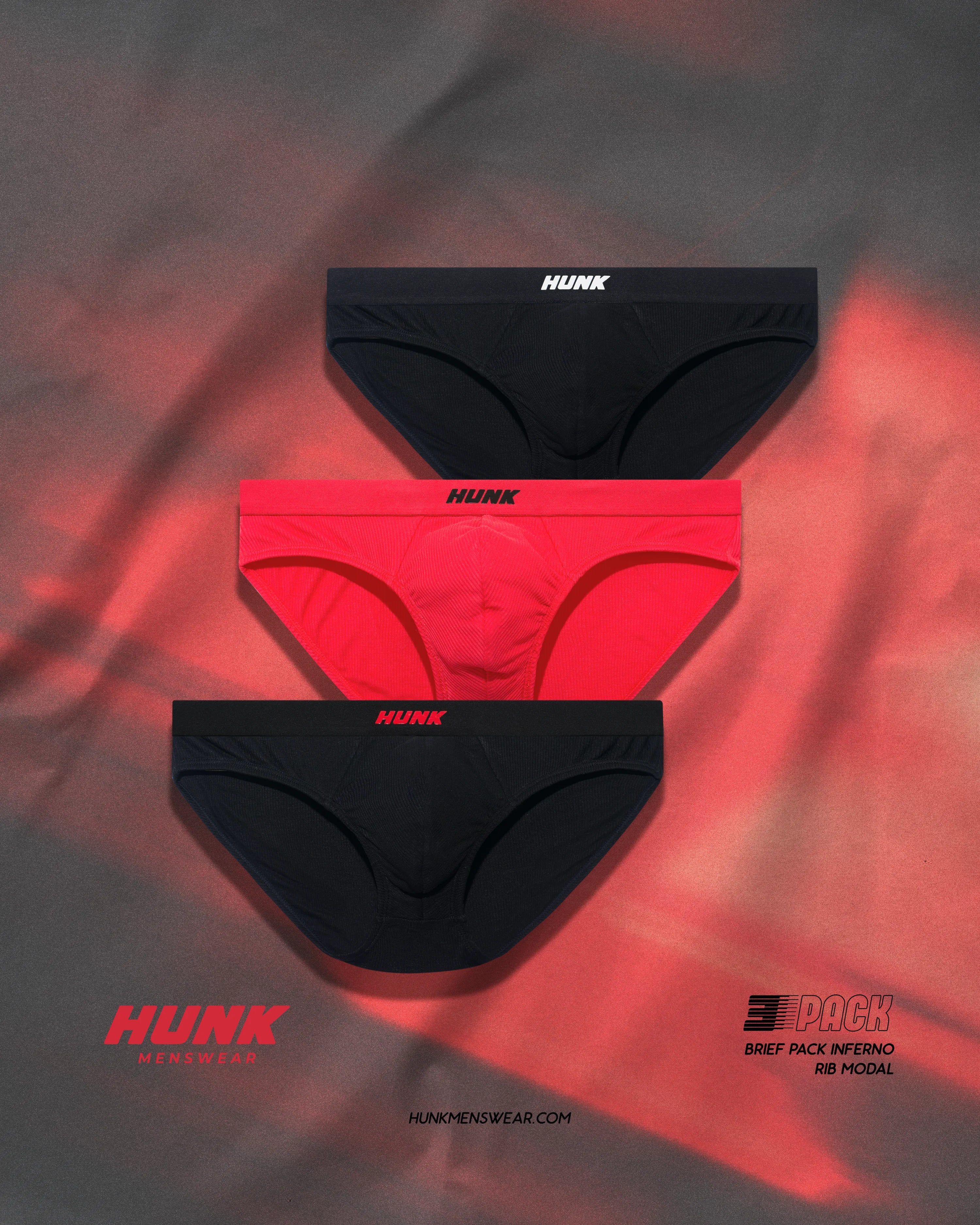 3-Pack Briefs Inferno