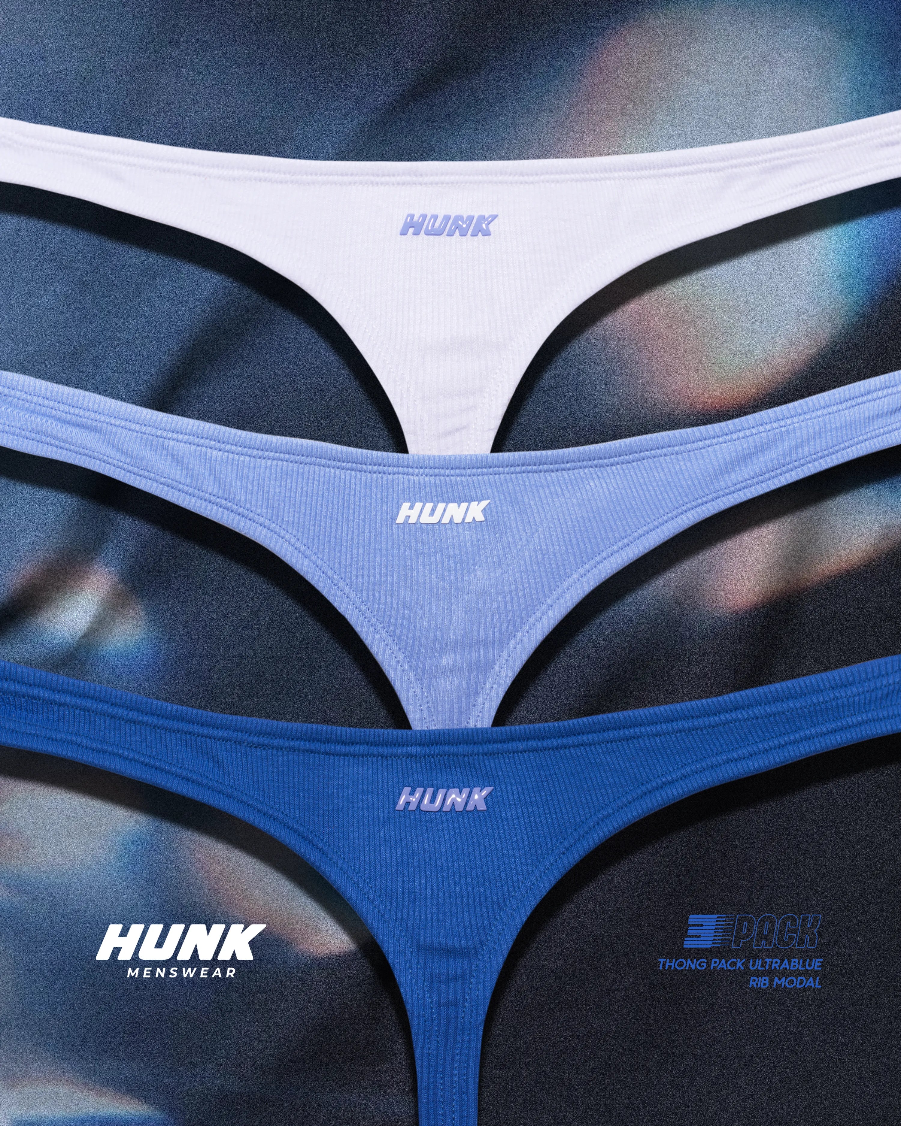3-Pack Tangas Ultrablue