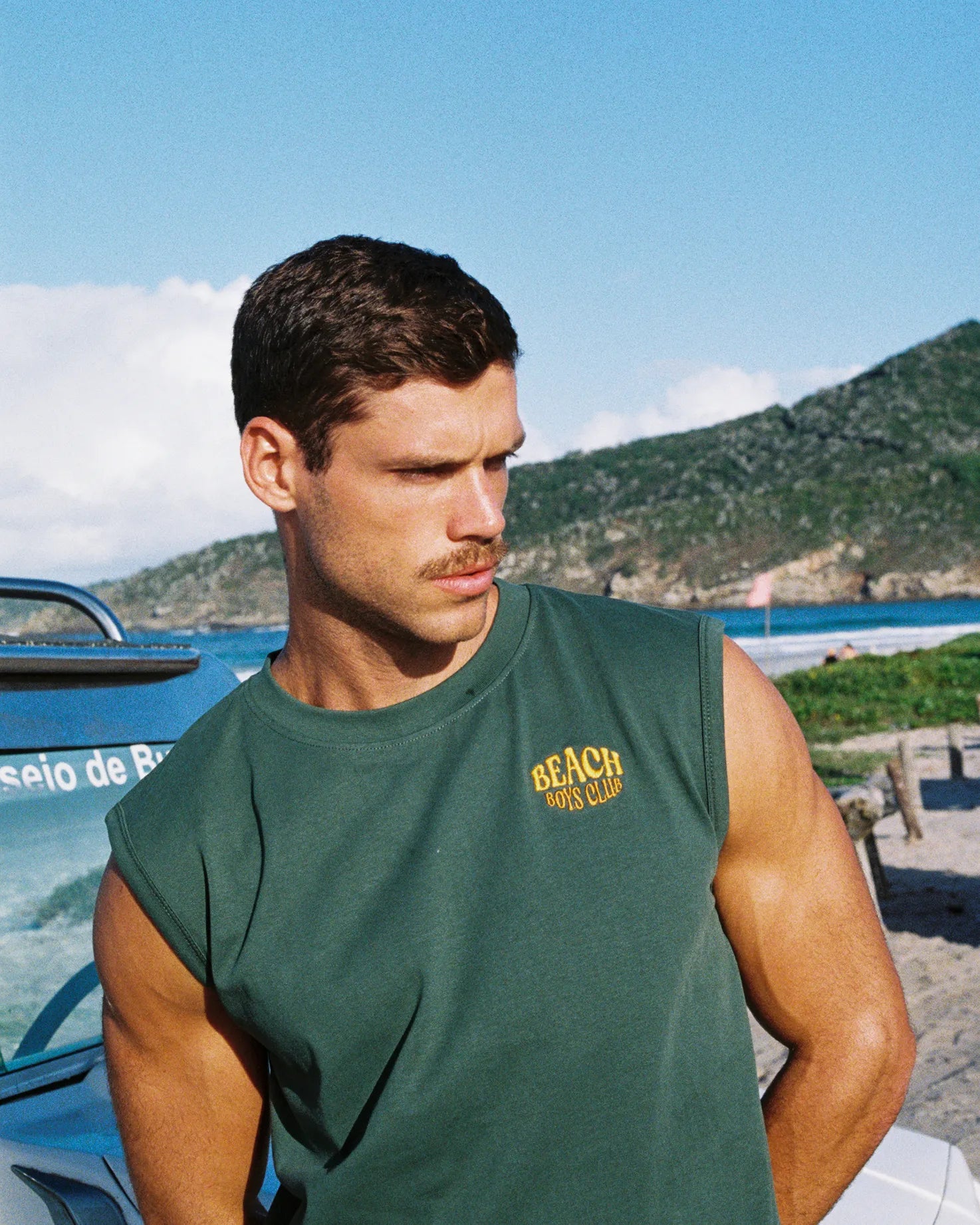 Camiseta Tank Green Coast