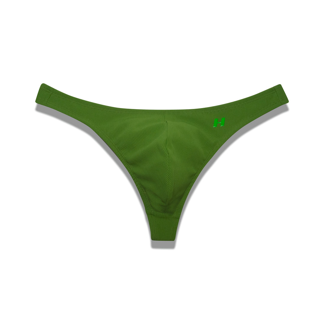 Bañador Tanga Acanalado Greenlight