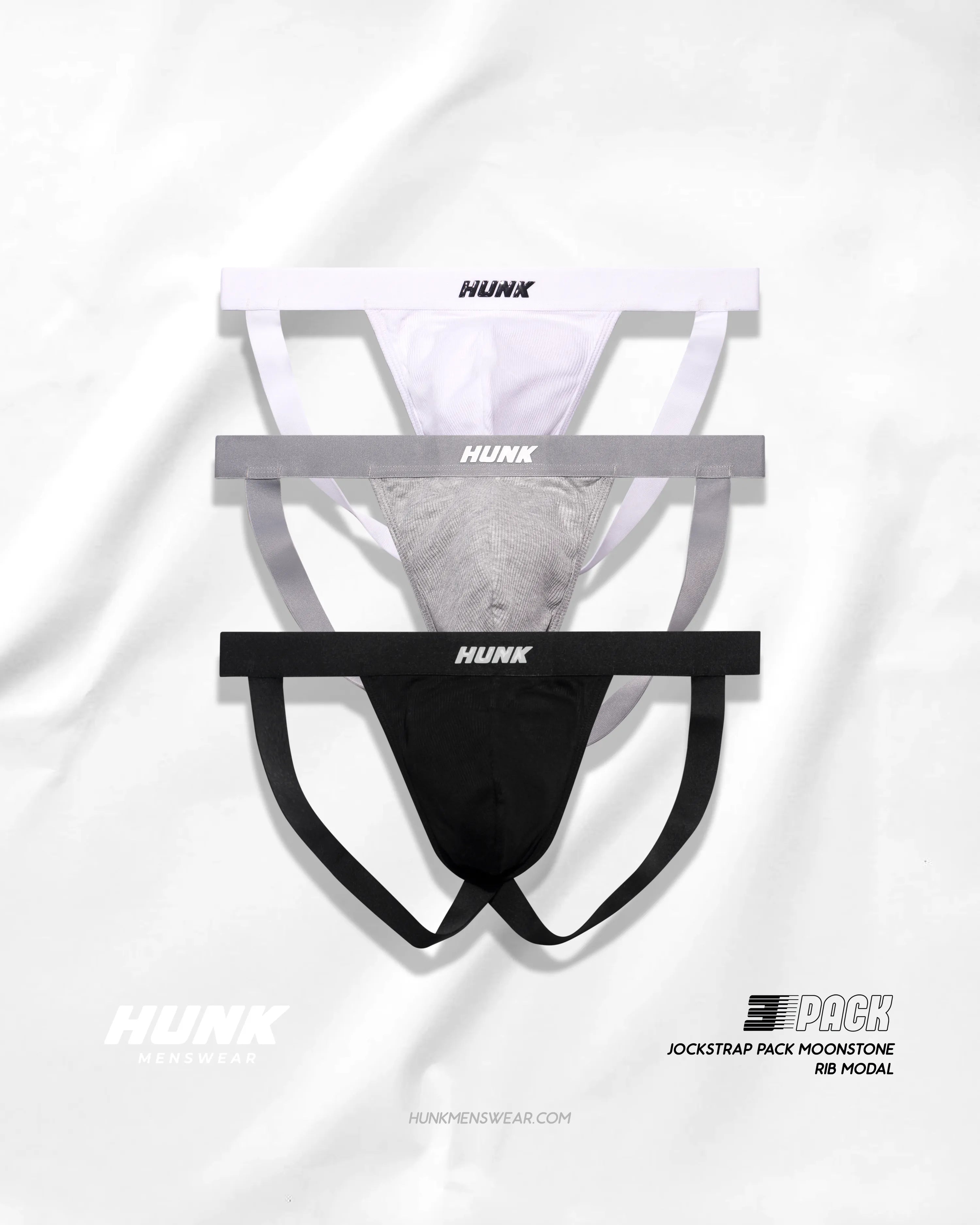 3-Pack Suspensorios Moonstone