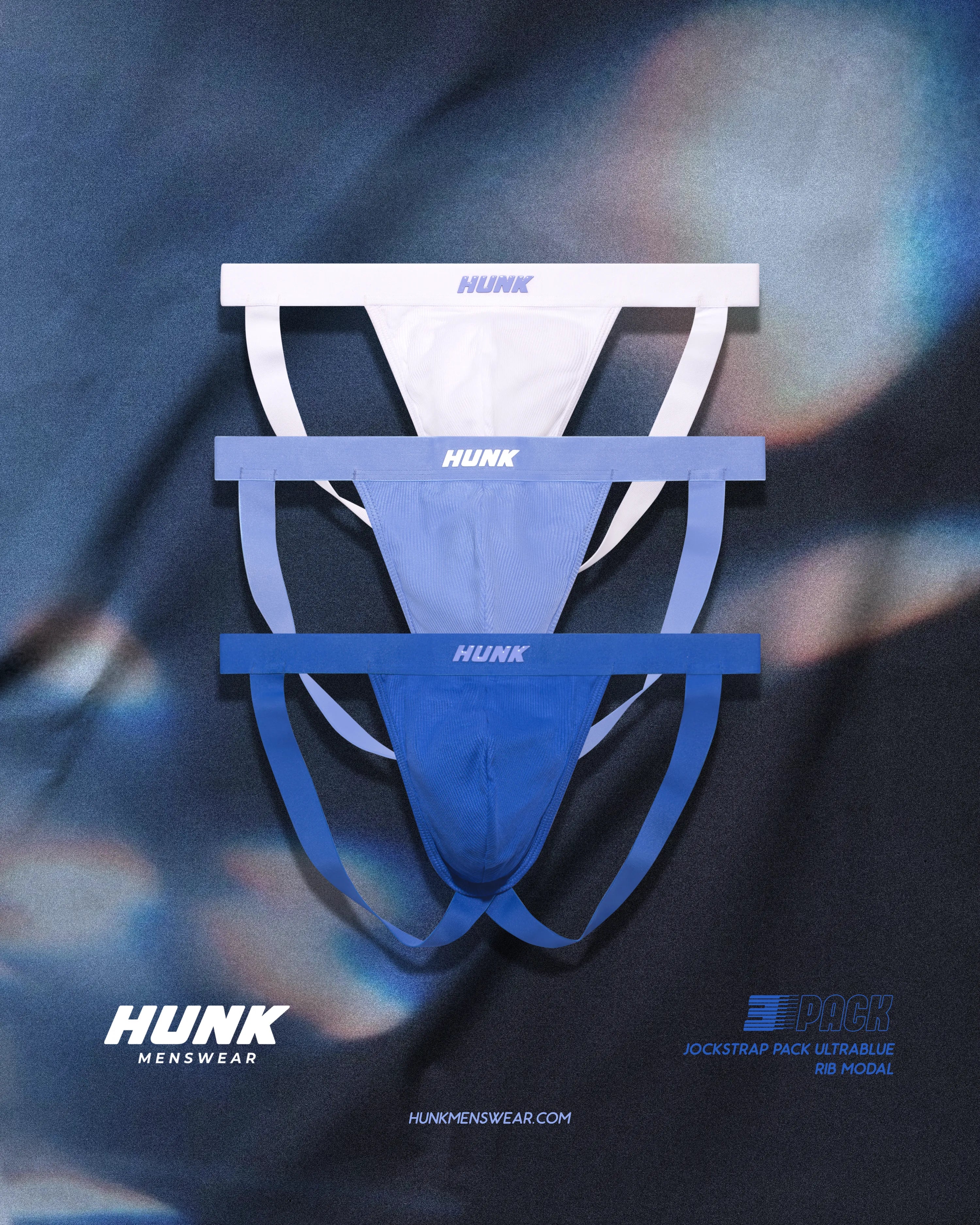 3-Pack Suspensorios Ultrablue