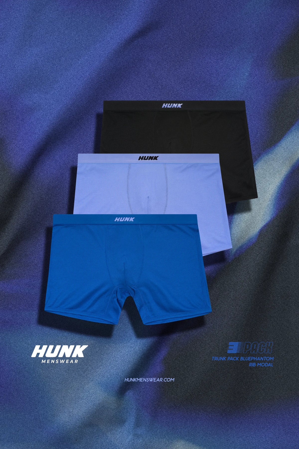 3-Pack Boxers Bluephantom