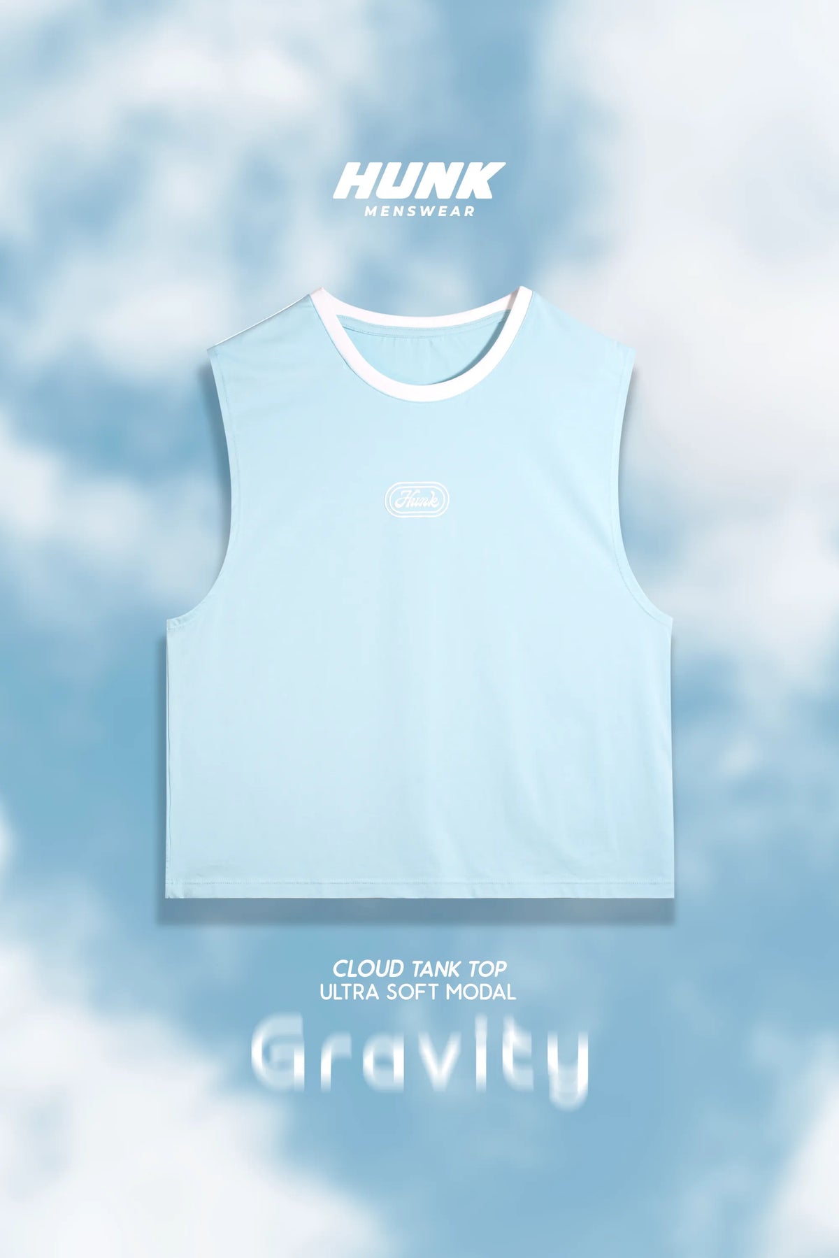 Camiseta Tank Cloud Semi Crop