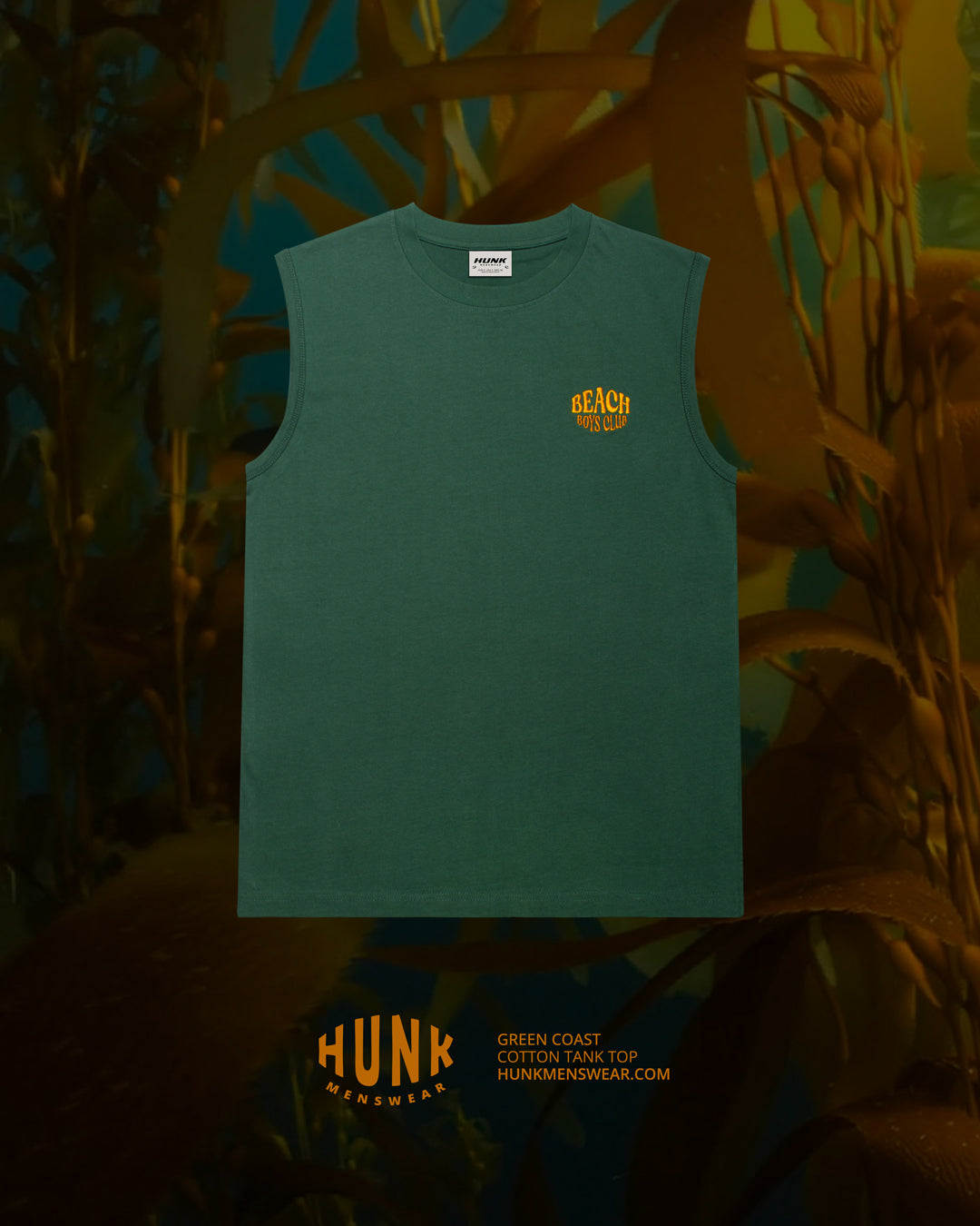 Camiseta Tank Green Coast