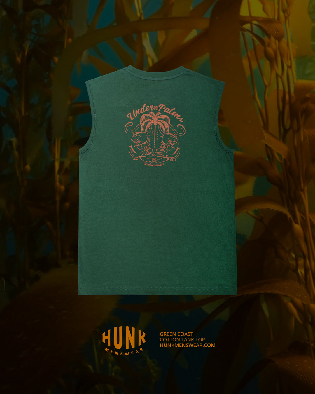 Camiseta Tank Green Coast